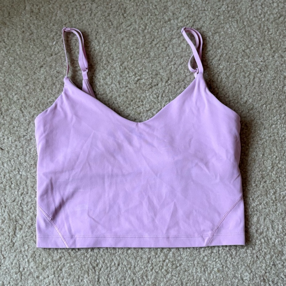lululemon athletica Soft Pink Align Tank